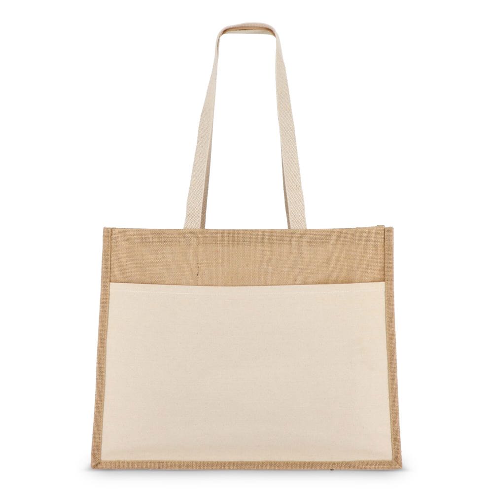 Jute Tote bag OEKO-TEX® 45 x 12 x 35cm 320g/m²