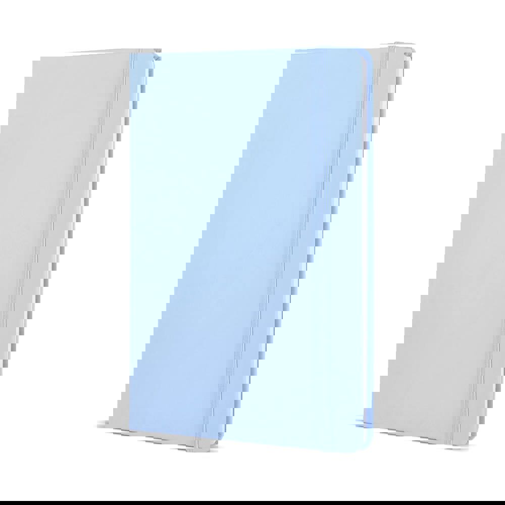 A5-notitieboek van PU - Pastel blauw