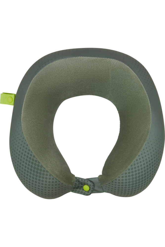American Tourister Ta Travel Pillow Memory Foam - Olive/Lime