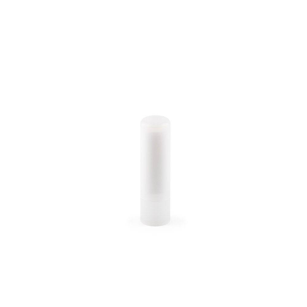 JOLIE VEGAN. Vegan lippenbalsem, in gerecycled ABS (100% rABS) en PP, met vanillearoma - Wit