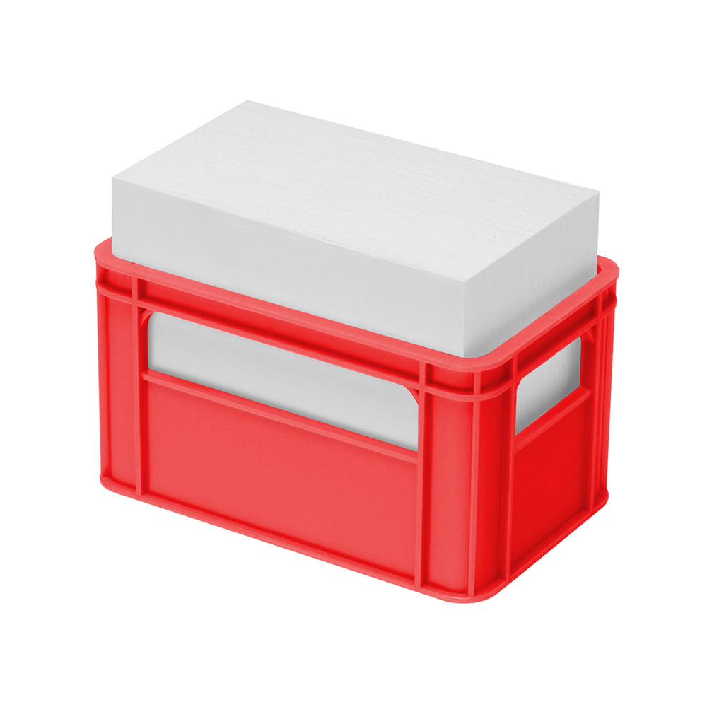 Memobox "krat" - Rood