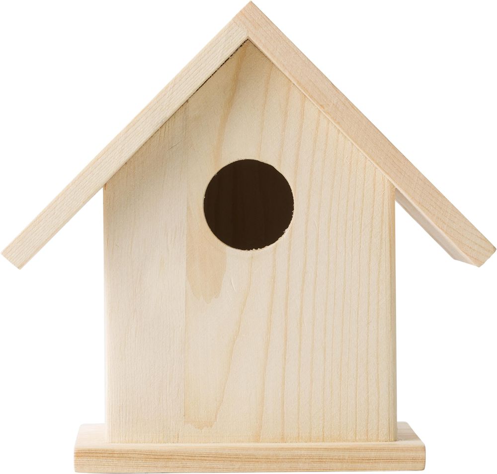 Vogelhuisje Wesley | Hout | Verfset - Bruin
