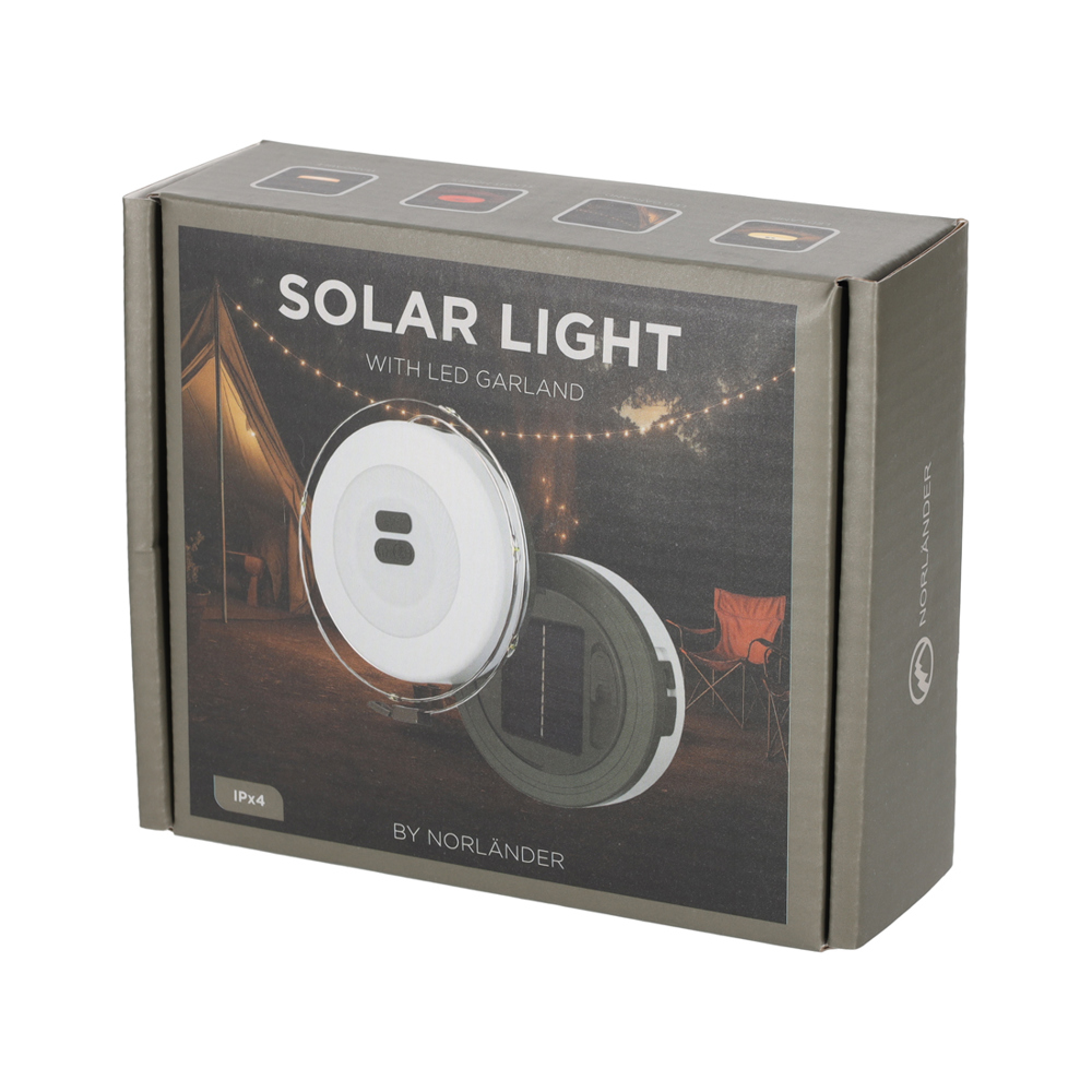 NORLÄNDER Solar Lamp Met LED Slinger