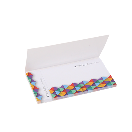 Sticky notes in omslag 2 en 1, 50 vel