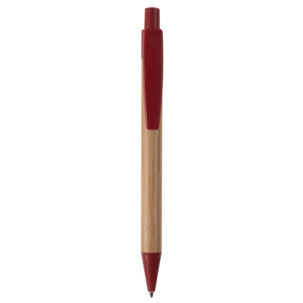 Ball pen bamboe met tarwestro