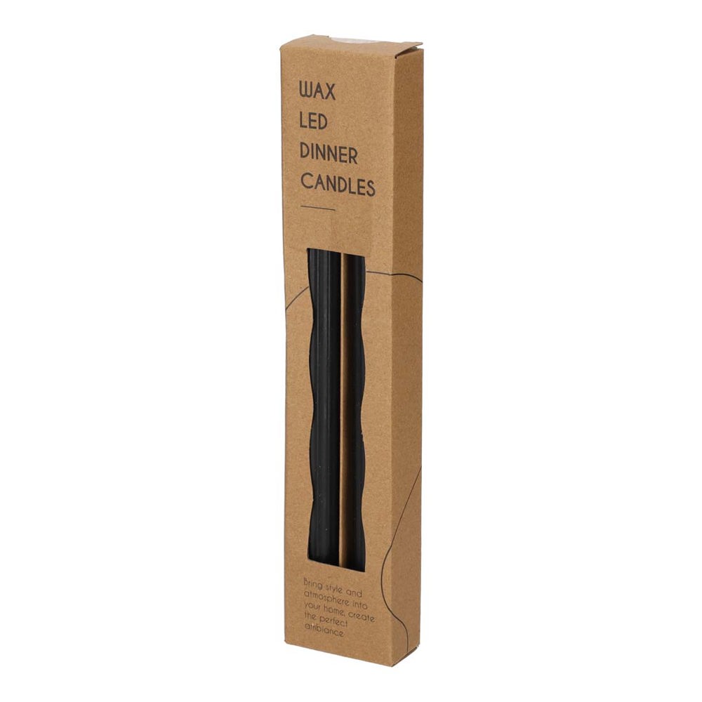 JENS Living LED Dinerkaars Zwart /2