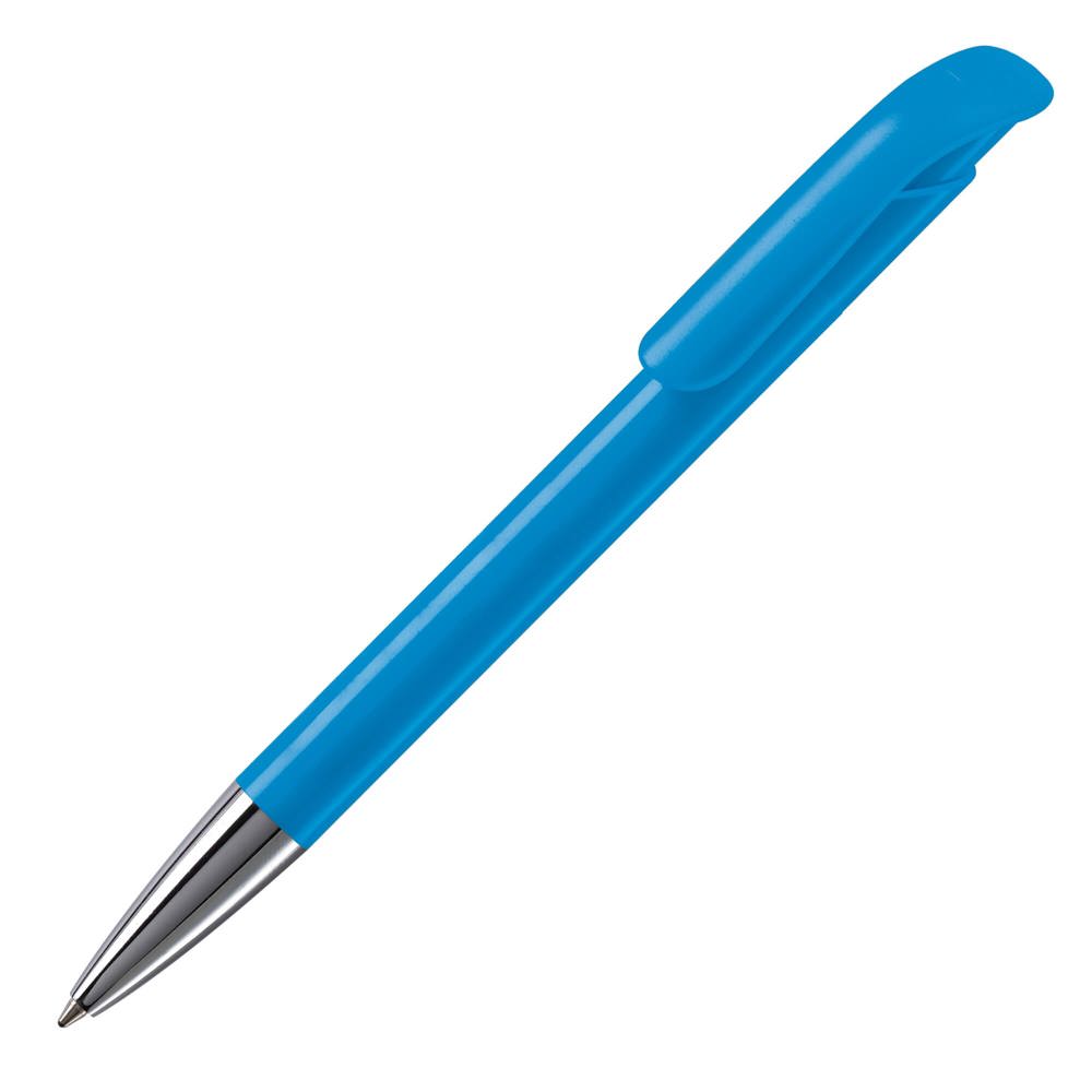 Balpen Atlas hardcolour metalen tip - lichtblauw