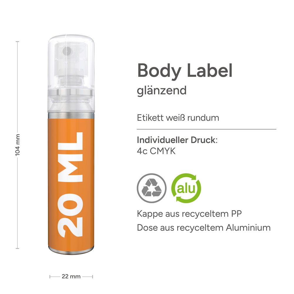 Car Cockpit Cleaner, 20 ml, Body Label