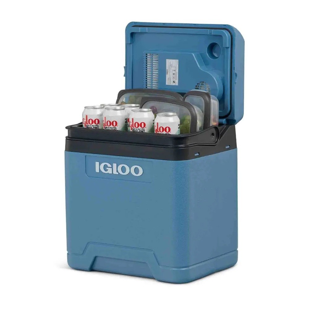 Igloo IE27 Electric Cooler- Blauw