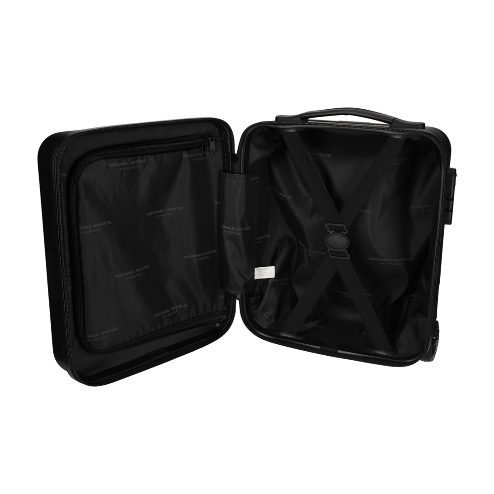NORLÄNDER Travel Green Underseater Trolley RPET Zwart