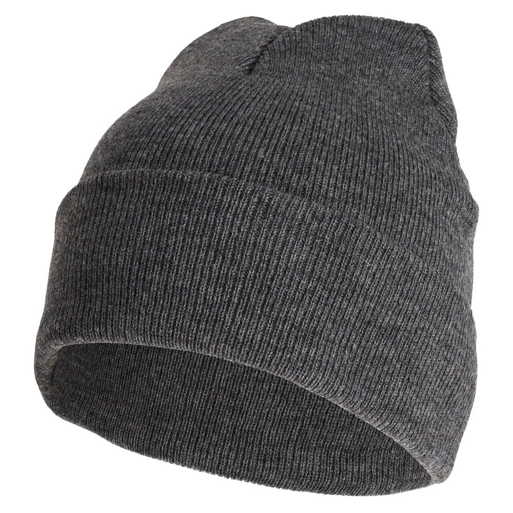Nilton's Gebreide muts met fleece - Grijs melee (PMS 4287c) / Grijs melee