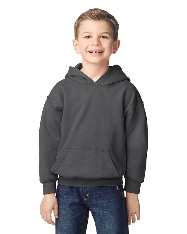 Gildan Heavy Blend Hooded Sweater for kids - 23F Fan Charcoal Heather