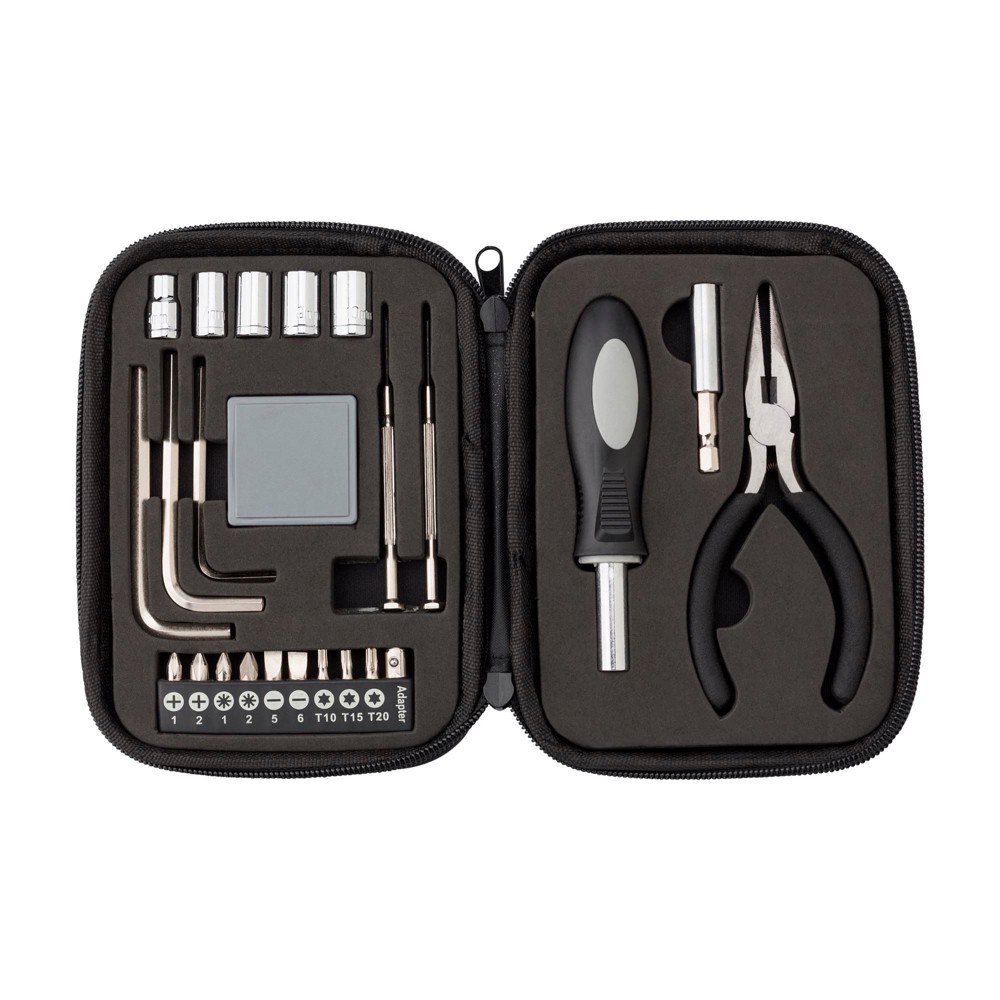 Gereedschapsset Lani | 24 stuks | Synthetisch etui