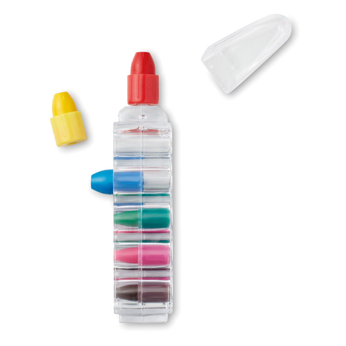MAGIC - Set met 6 waskrijtjes