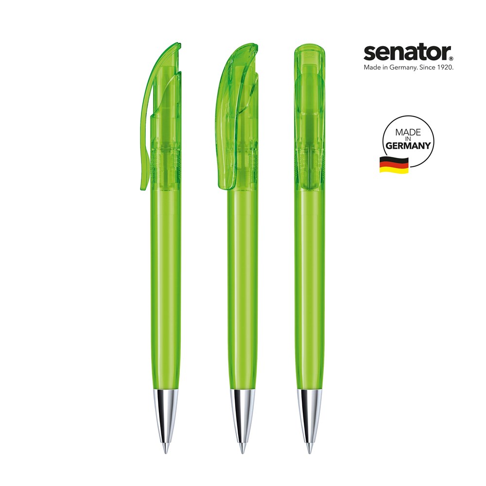 senator® Challenger Clear MT balpen - groen 376