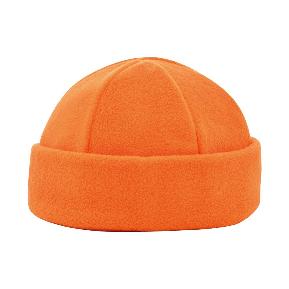 Fleece muts 6 panelen - Oranje (PMS 165c) / Oranje