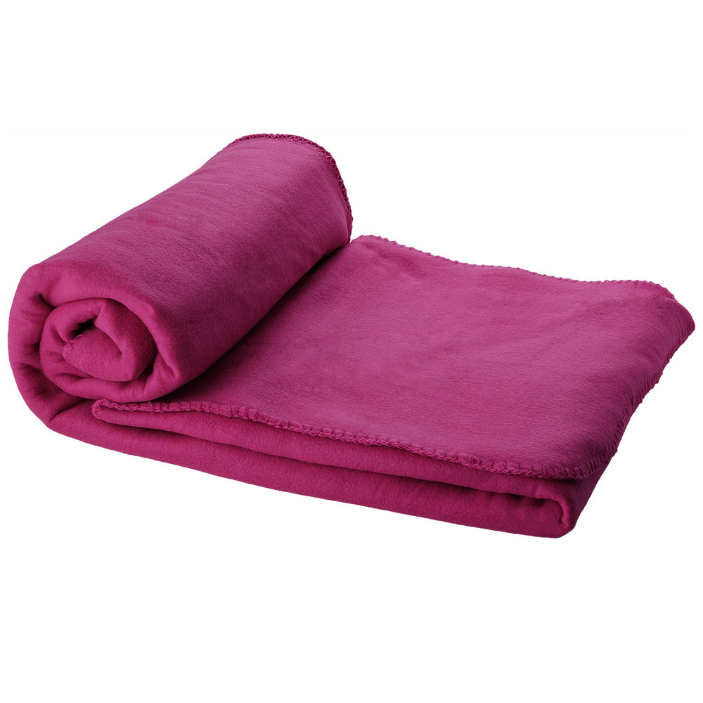 Huggy fleecedeken met hoes 150x120 cm