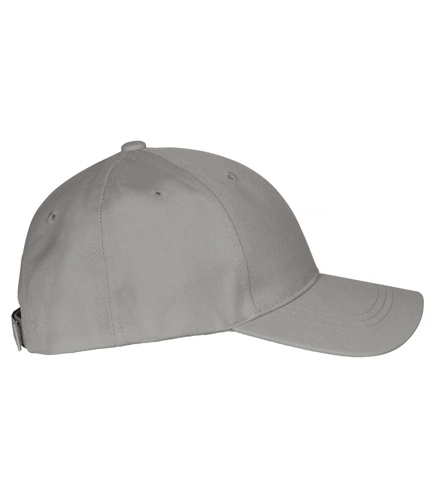 Clique - Classic Cap Zilvergrijs One size