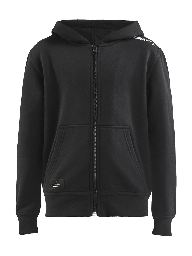 Craft - Community FZ Hoodie Jr - Black