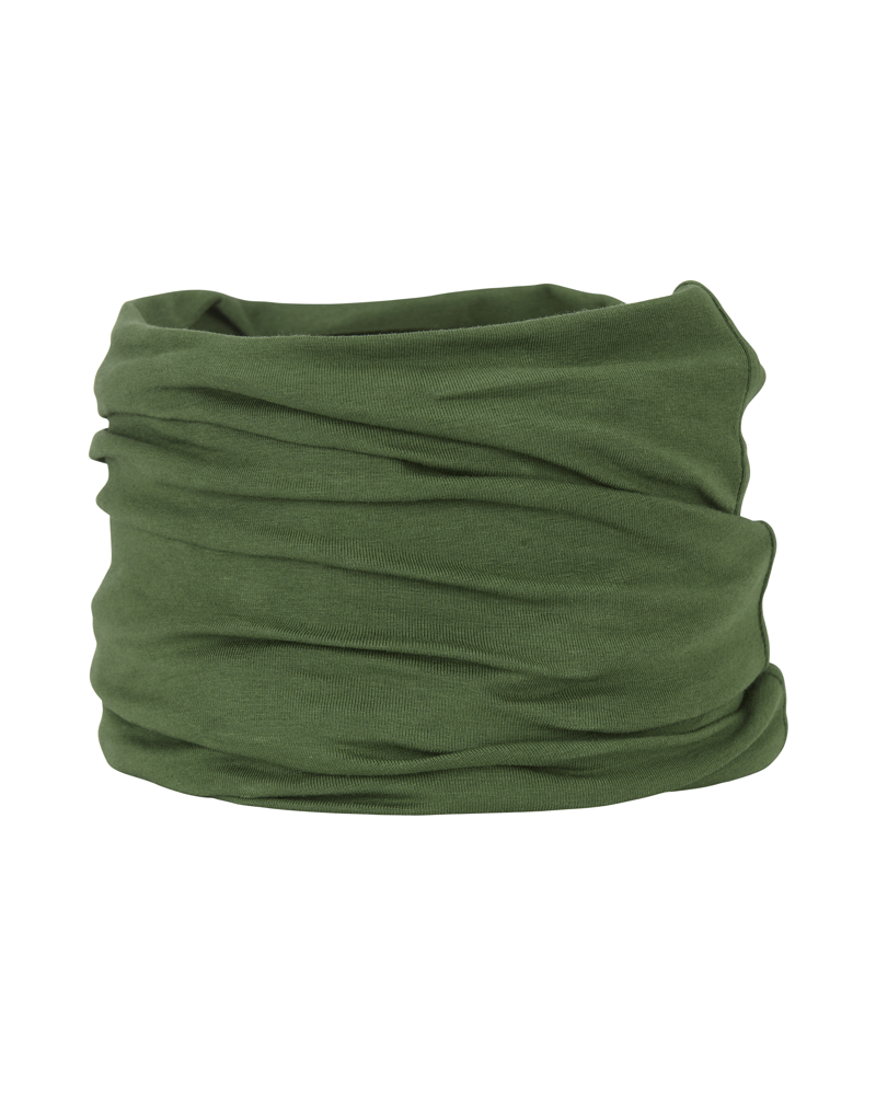 Nekwarmer - donkergroen