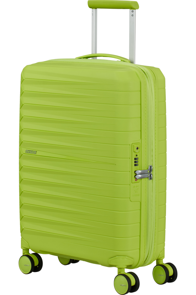 American Tourister Fastforward Spinner 55 EXP. - Neon Lime