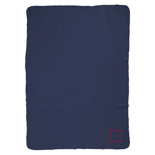 Huggy fleecedeken met hoes 150x120 cm