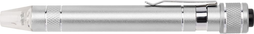 Schroevendraaier Paquita | Aluminium | Met lampje - Zilver