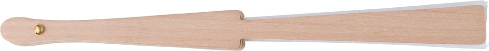 Handwaaier Rosanne | Gerecycled stof | Houten handvat
