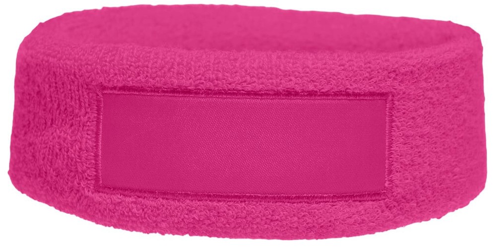 Hoofdband met label - Roze (PMS 212c) / Roze