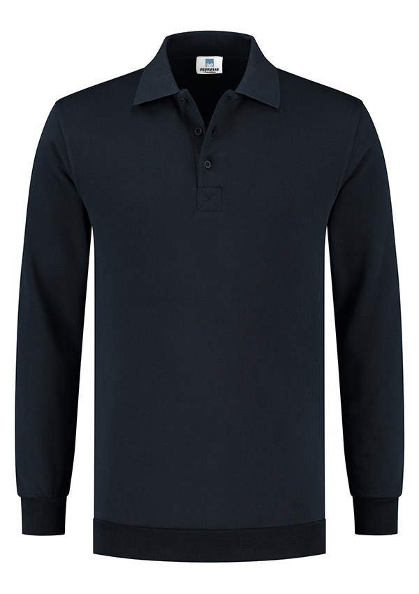 Lemon & Soda Workwear Uni Polosweater - 296c Dark Navy