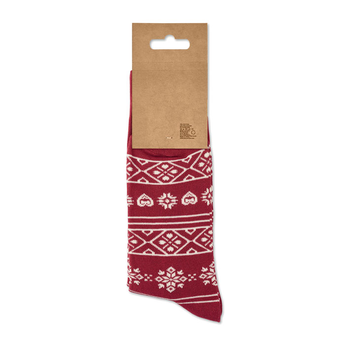 SOC MEDIUM - Paar kerstsokken M
