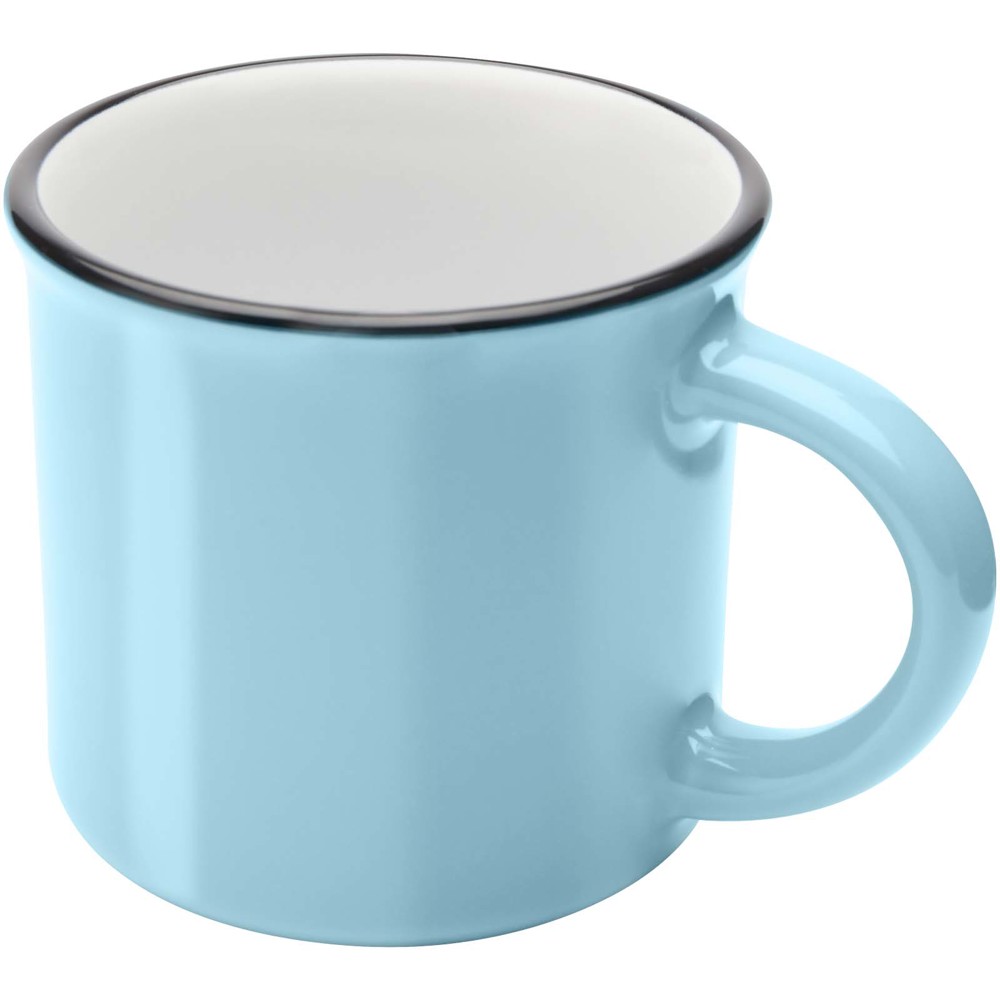 Bari 240 ml keramische mok met glanzende afwerking - Rifblauw