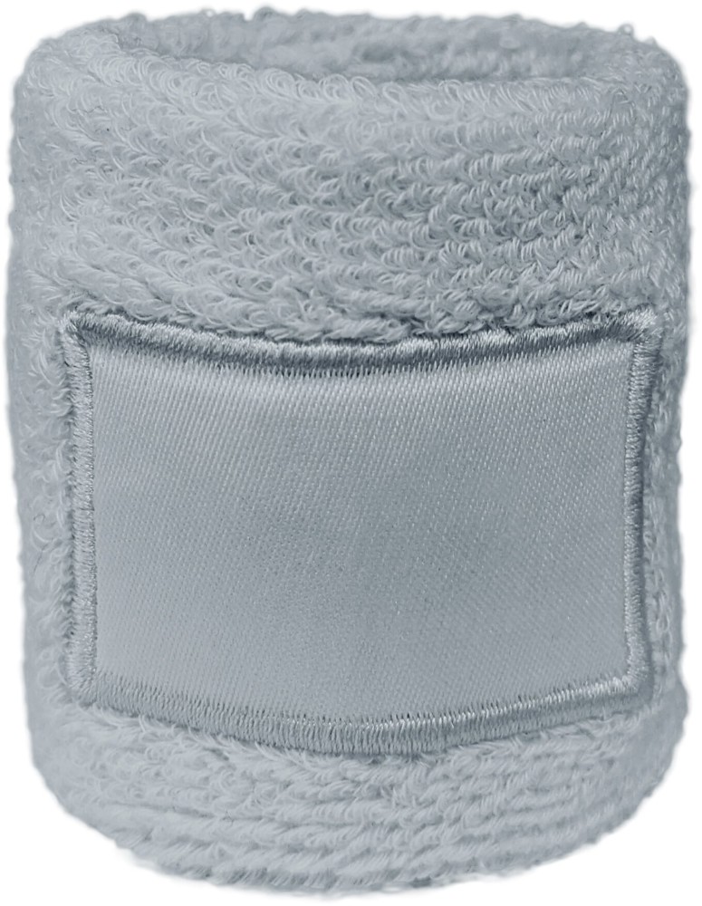 Nilton's Polsband met label - Grijs (PMS 429c) / Grijs