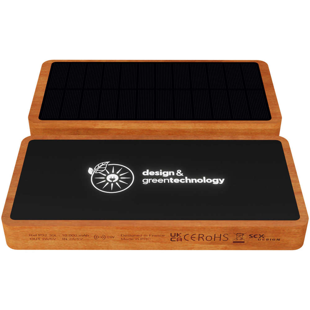 SCX.design P32 powerbank op zonne-energie van 10.000 mAh