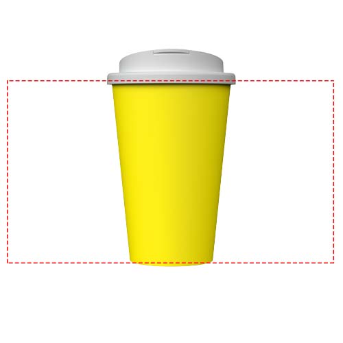 Americano® Infiniti geïsoleerde beker van 350 ml met morsbestendig deksel