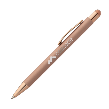 SUNDA Stylus balpen soft touch - rosé goud