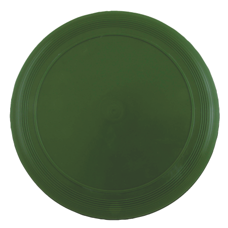 Frisbee 210 mm met ringen - Donkergroen