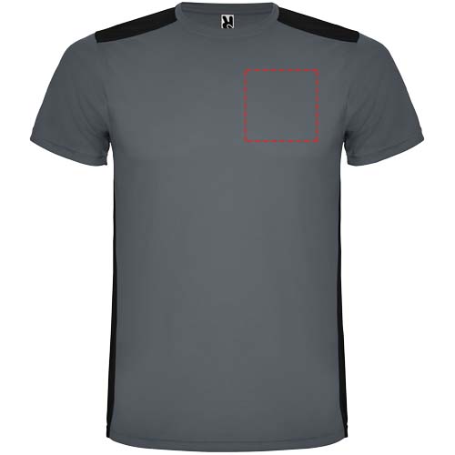Detroit 130 g/m² unisex sportshirt met korte mouwen
