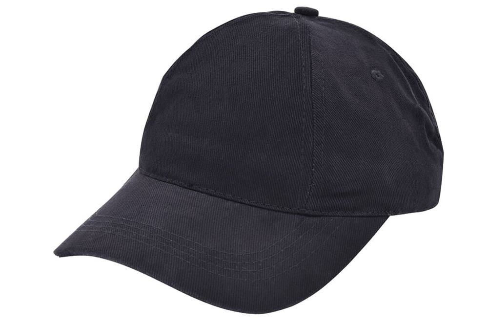 Brushed promo cap - Zwart (Black) / Zwart