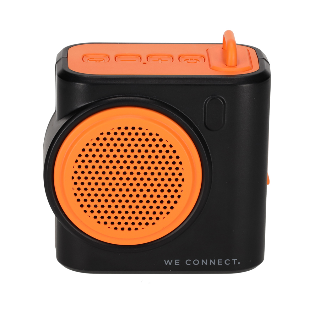 BRAINZ Retro Camera Speaker Zwart