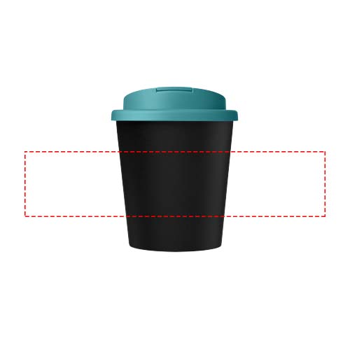 Americano® Espresso Eco 250 ml gerecyclede beker met knoeibestendig deksel 