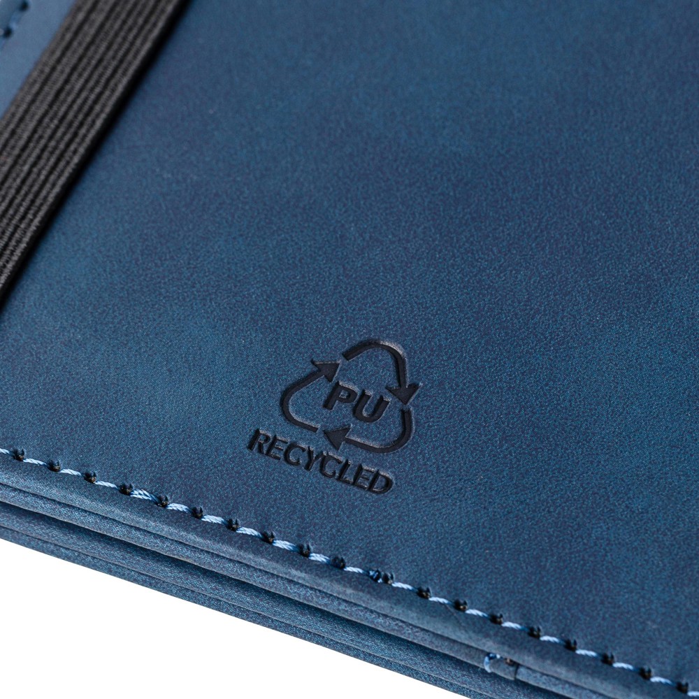 Gerecyclede PU paspoorthouder en bagagelabel Zani