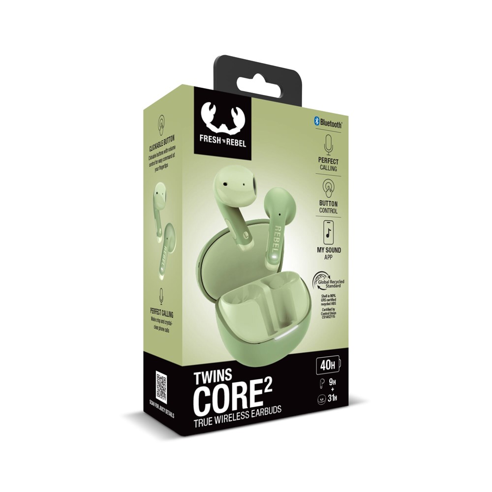 Fresh 'n Rebel Twins Core 2 Oordopjes