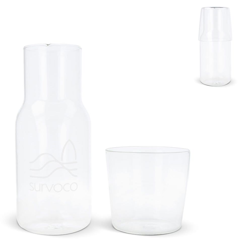 Caraffe 550ml en drinkglas 250ml set