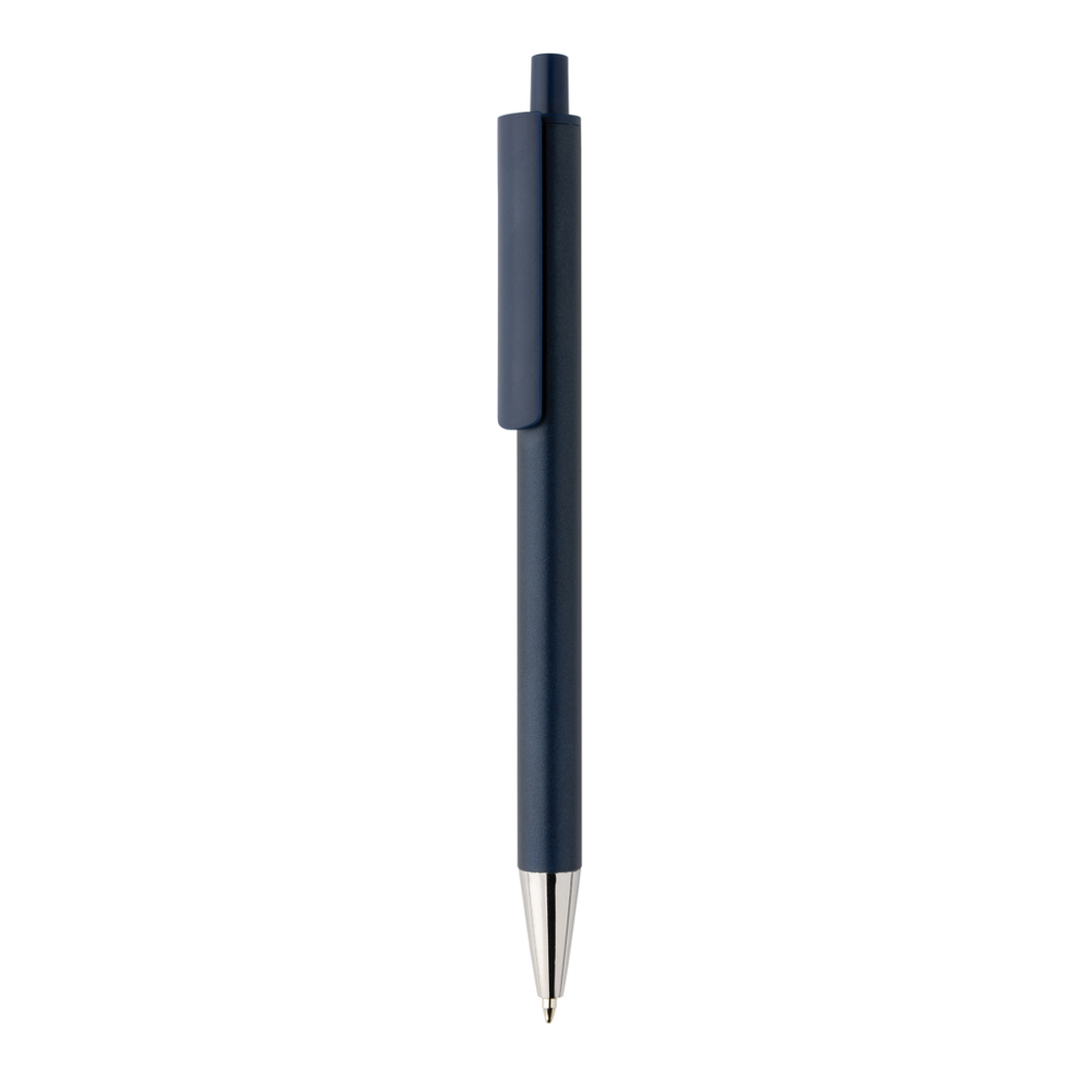 Amisk RCS-gecertificeerde pen van gerecycled aluminium - blauw (± PMS 8483C)
