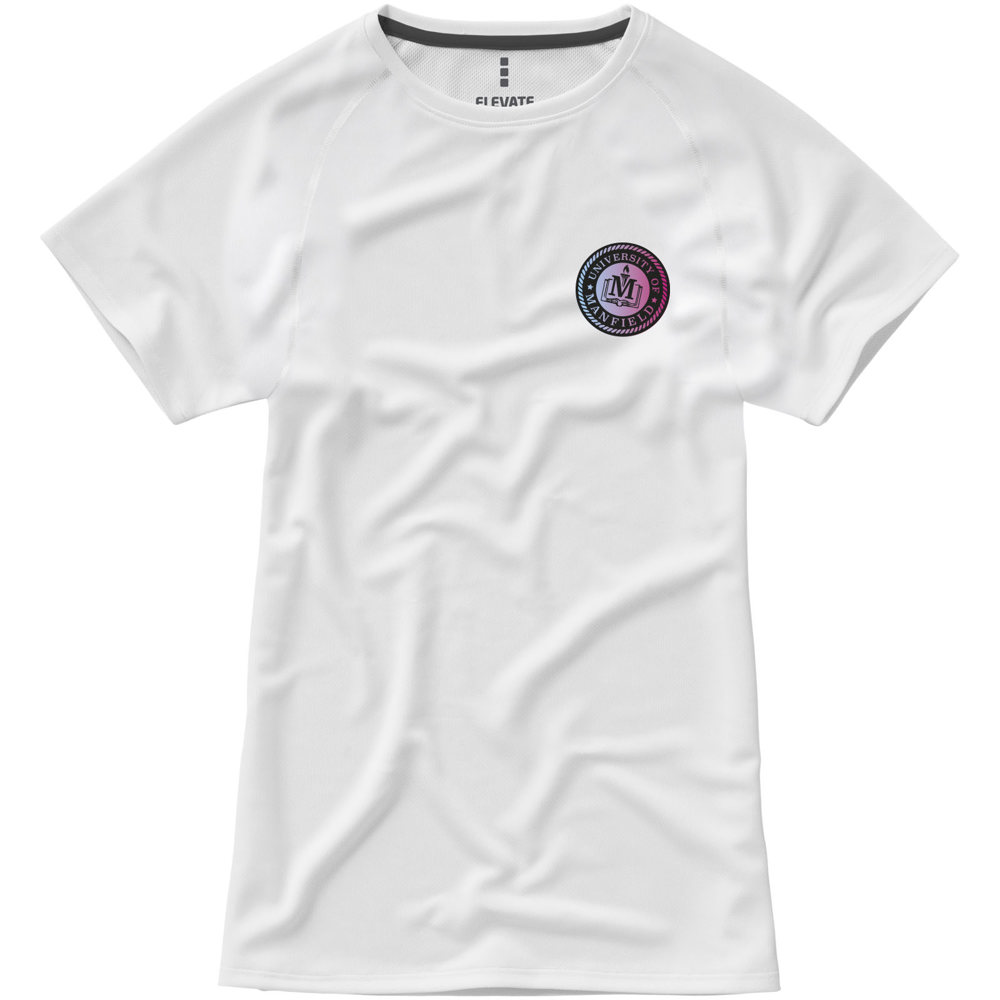 Niagara 145 g/m² cool fit dames t-shirt met korte mouwen