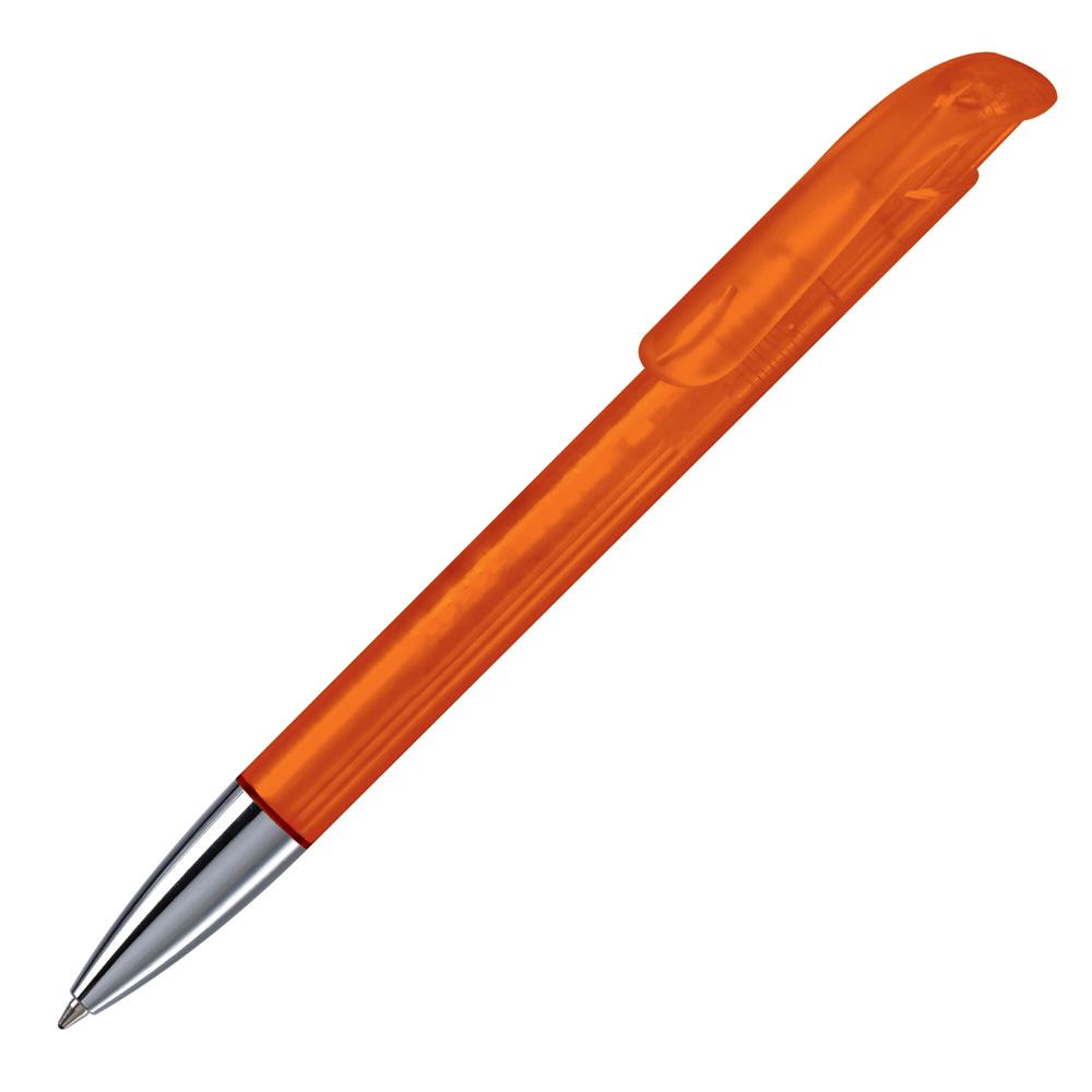 Balpen Atlas transparant metalen tip - Transparant / Oranje