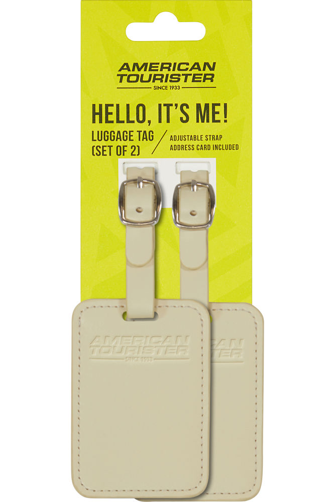 American Tourister Ta Luggage Tag X2