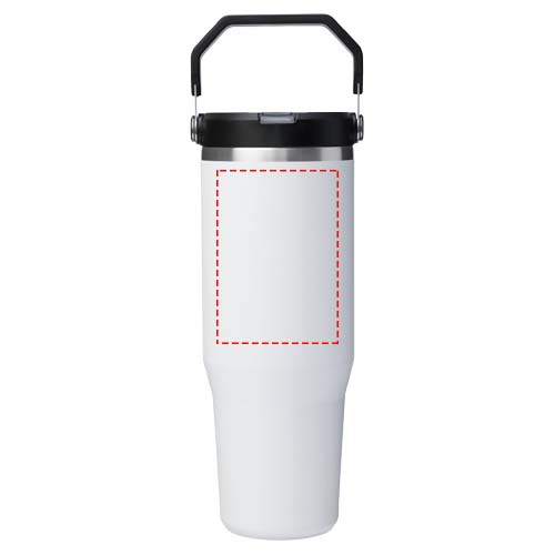 Stanley IceFlow™ 2.0 890 ml geïsoleerde roestvrijstalen beker met uitklapbaar rietje