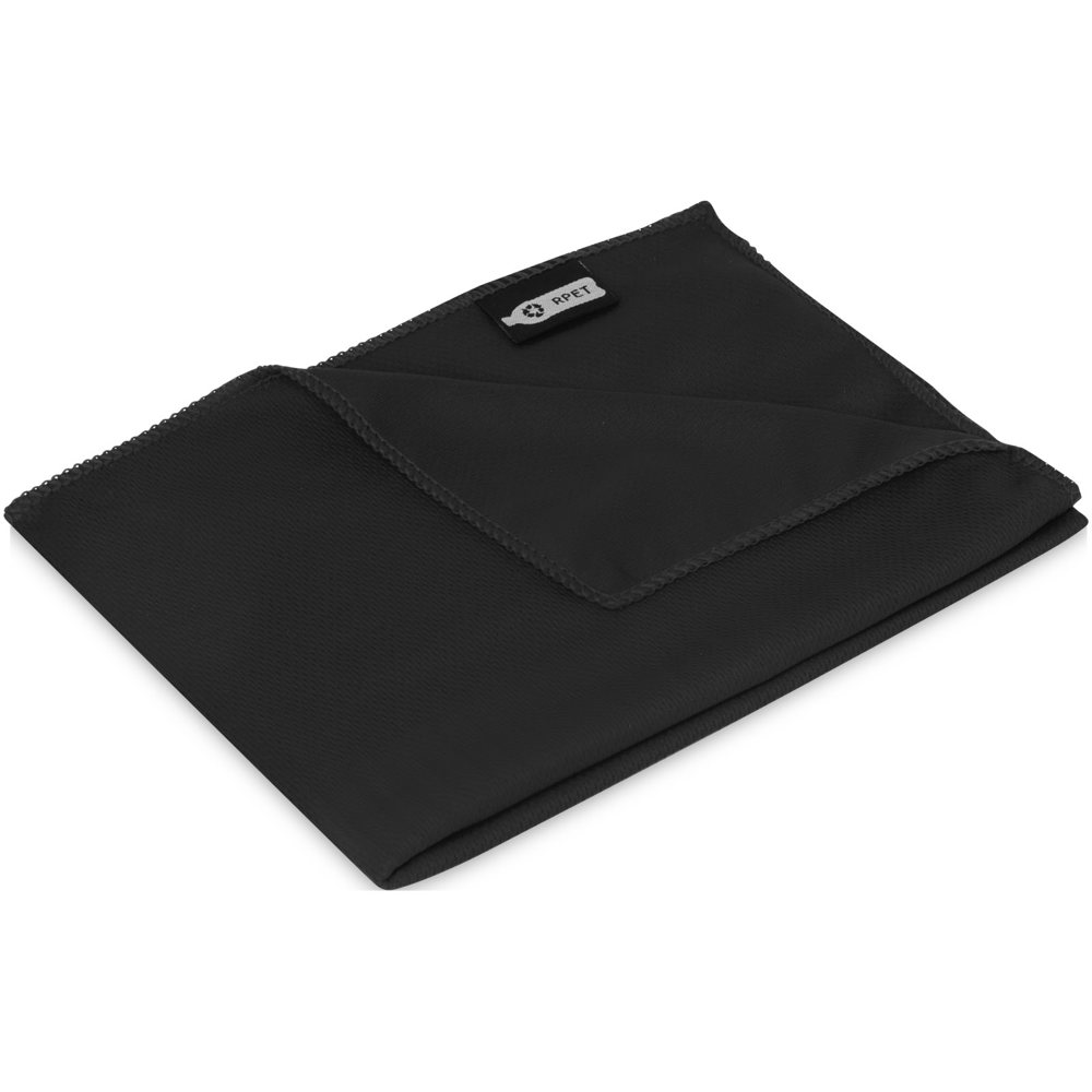 Raquel gerecyclede PET sport koelhanddoek in een pouch 80 x 30 cm